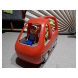 Little Tikes red family minivan