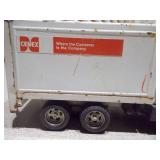 vintage Ertl toy delivery truck