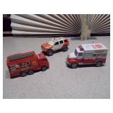 toy emergency vehicle set
