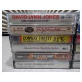 An assortment of Music Cassettes