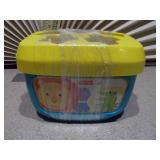 This image features a collection of assorted small plastic toys