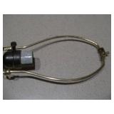 vintage-style plaster or cast resin table lamps