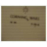 These items are vintage CorningWare casserole dishes featuring the iconic Blue Cornflower pattern