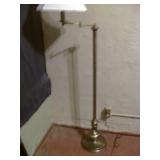 vintage brass swing arm floor lamp