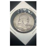1953 d Benjamin Franklin  half dollar