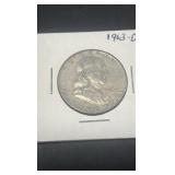 1963 d Benjamin Franklin half dollar