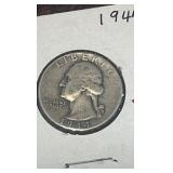 1944 Washington quarter
