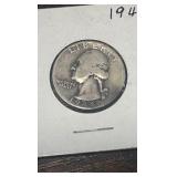 1944 Washington quarter