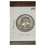 1950 Washington quarter