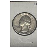 1951 Washington quarter