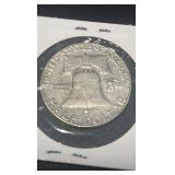 1963 d Benjamin Franklin half dollar