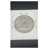 1963 d Benjamin Franklin half dollar