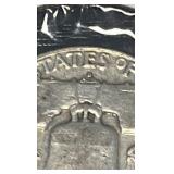 1958 d Benjamin Franklin half dollar