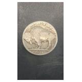 buffalo nickels lot of 5 1917-1937