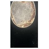 Sterling silver pendant and chain