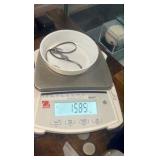 Sterling cat pendant and necklace