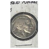 buffalo nickels lot of 5 1930-1937