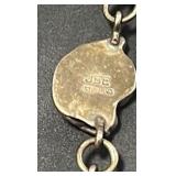 signed sterling silver Navajo bracelet