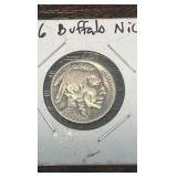 buffalo nickel lot of 5 1926-1937