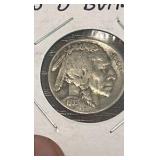 buffalo nickels lot of 5 1930-1937