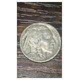 buffalo nickels lot of 5 1926-1937