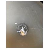 3-Piece Glass Tumbler Set - Teal, Faceted Blue, Daisy Pattern (Frosted)