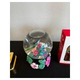 Hallmark Keepsake Box, Snow Globes & Candle Holders - Christmas Decor Set