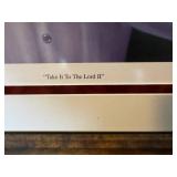 Take It To The Lord II - Framed Wall Art: Praying Women Scene