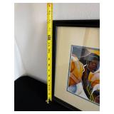 NILO Signed Abstract Figure Framed Artwork - Modern Art Print