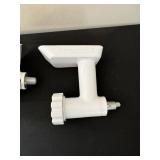 KitchenAid Stand Mixer Food Grinder Attachment Set White