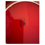 Versailles Redware Dinnerware Set - Scalloped Edge Plates, Bowls, Mugs