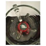 Black & Decker Red Blender - Glass Jar, 8-Button Multi-Function Panel