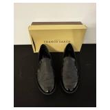 Franco Sarto Black Patent Leather Loafers - Size US 8.5 M