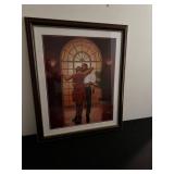 DeLancey Dance Print - Framed Romantic Couple Artwork