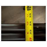 Rattan Wicker Chair with Cushioned Seat - Dark Brown Finish