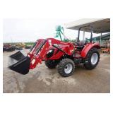 2024 Mahindra Model PST 2660 Compact MFD Utility Tractor With Loader
