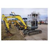 2016 Wacker Neuson Model EZ 38 Tracked Mini Excavator