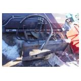 Palladin Brand Universal Mount Bobcat Skid Loader Skid Steer 72" Hydraulic Sweeper Attachment