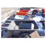 Lot of 4 Wheel Barrels