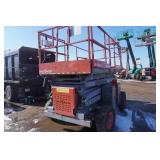 2007 Sky Jack Model SJ 8841RT Rough Terrain Dual Fuel 4 x 4 Scissors Lift