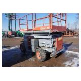2007 Sky Jack Model SJ 8841RT Rough Terrain Dual Fuel 4 x 4 Scissors Lift