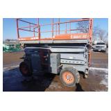2007 Sky Jack Model SJ 8841RT Rough Terrain Dual Fuel 4 x 4 Scissors Lift