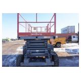 2007 Sky Jack Model SJ 8841RT Rough Terrain Dual Fuel 4 x 4 Scissors Lift
