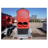 ECO Blaze Model EB400CT Towable Self Contained Heat/Gen Set Trailer