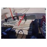 Brand New Grey Wolf Brand Bobcat Skid Loader Skid Steer Bale Handling Attachment