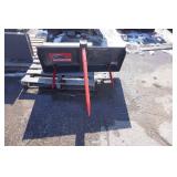 Brand New Grey Wolf Brand Bobcat Skid Loader Skid Steer Bale Handling Attachment