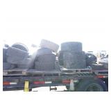 Large Lot of Used Skid Loader, Telehandler and Truck Tires