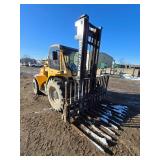 2015 Load Lifter 2412-12D 4x4 Tractor Lift w/ Cab & Heat