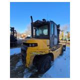 2019 Hyundai 70D-9 Diesel Forklift w/ Cab, Heat & A/C - For Repair