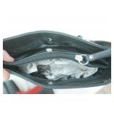 NWT Black Franco Sarto Leather Crossbody Bag